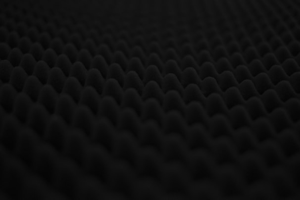 black and white polka dot textile