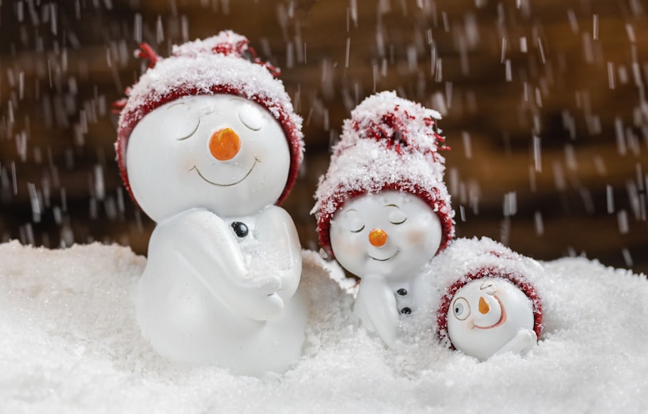 Mini Snowmen ornaments