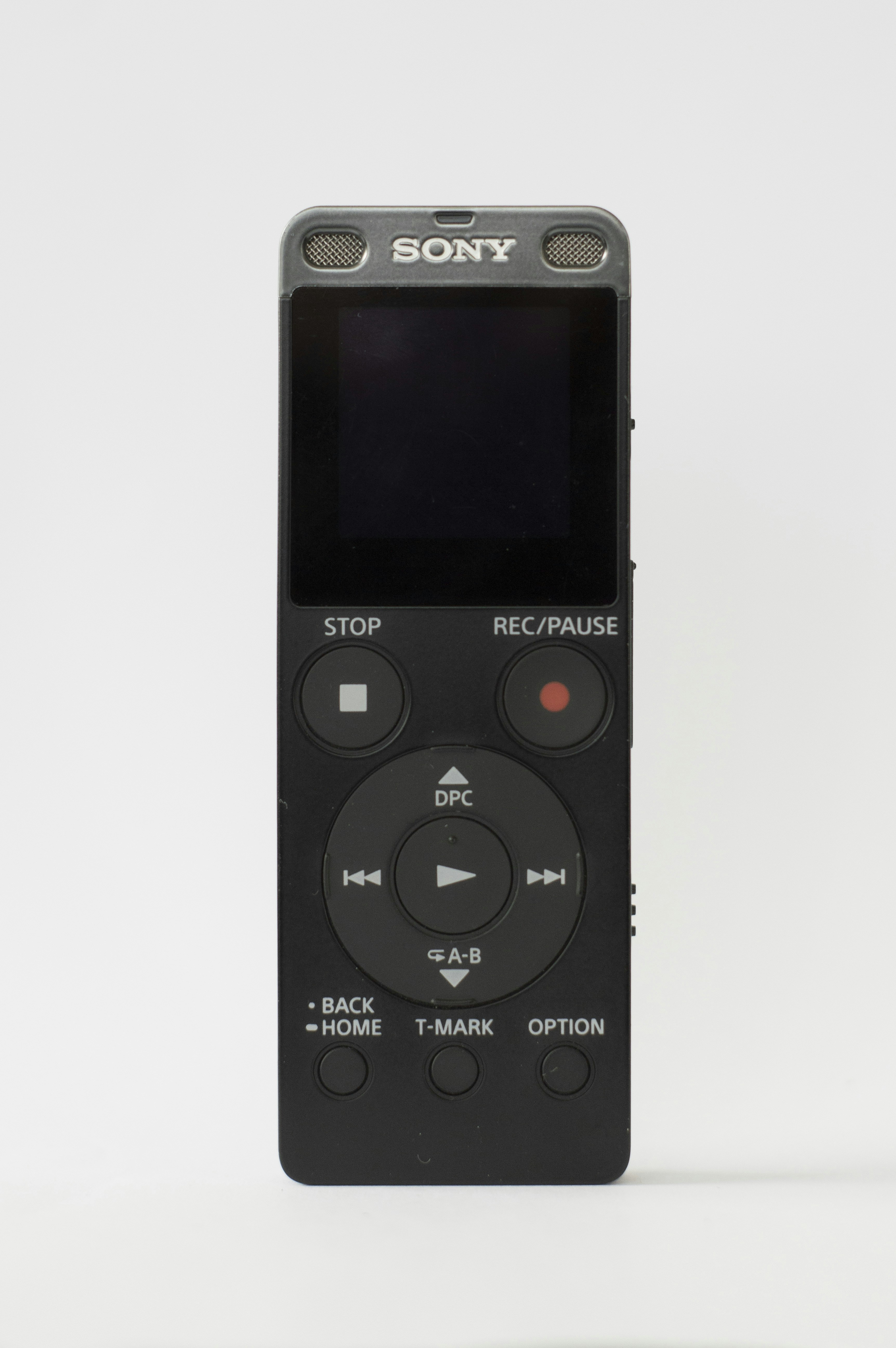 Grabadora de voz digital Olympus negra