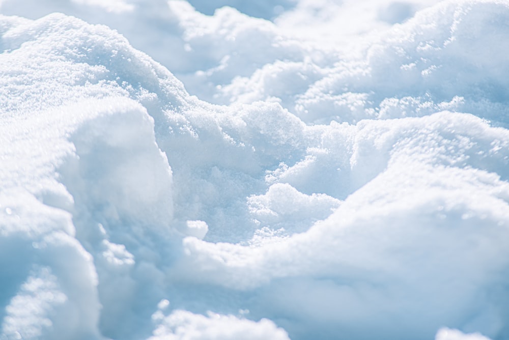 white clouds on blue sky