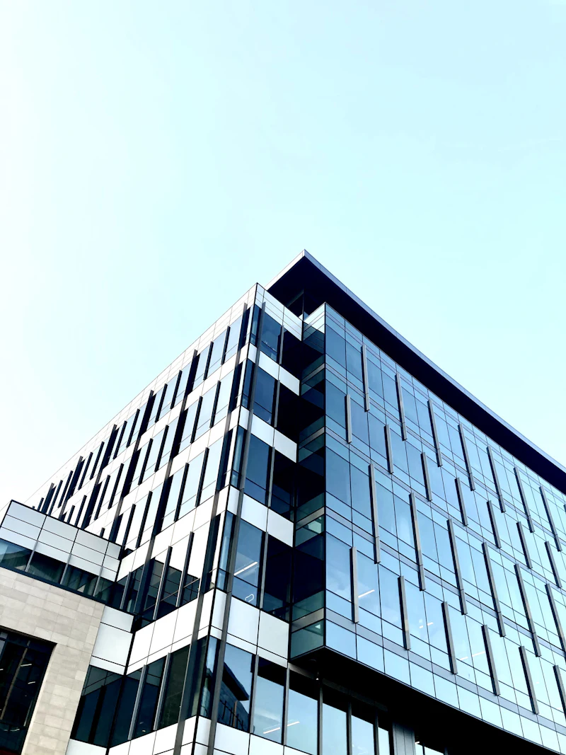 Commercial building exterior