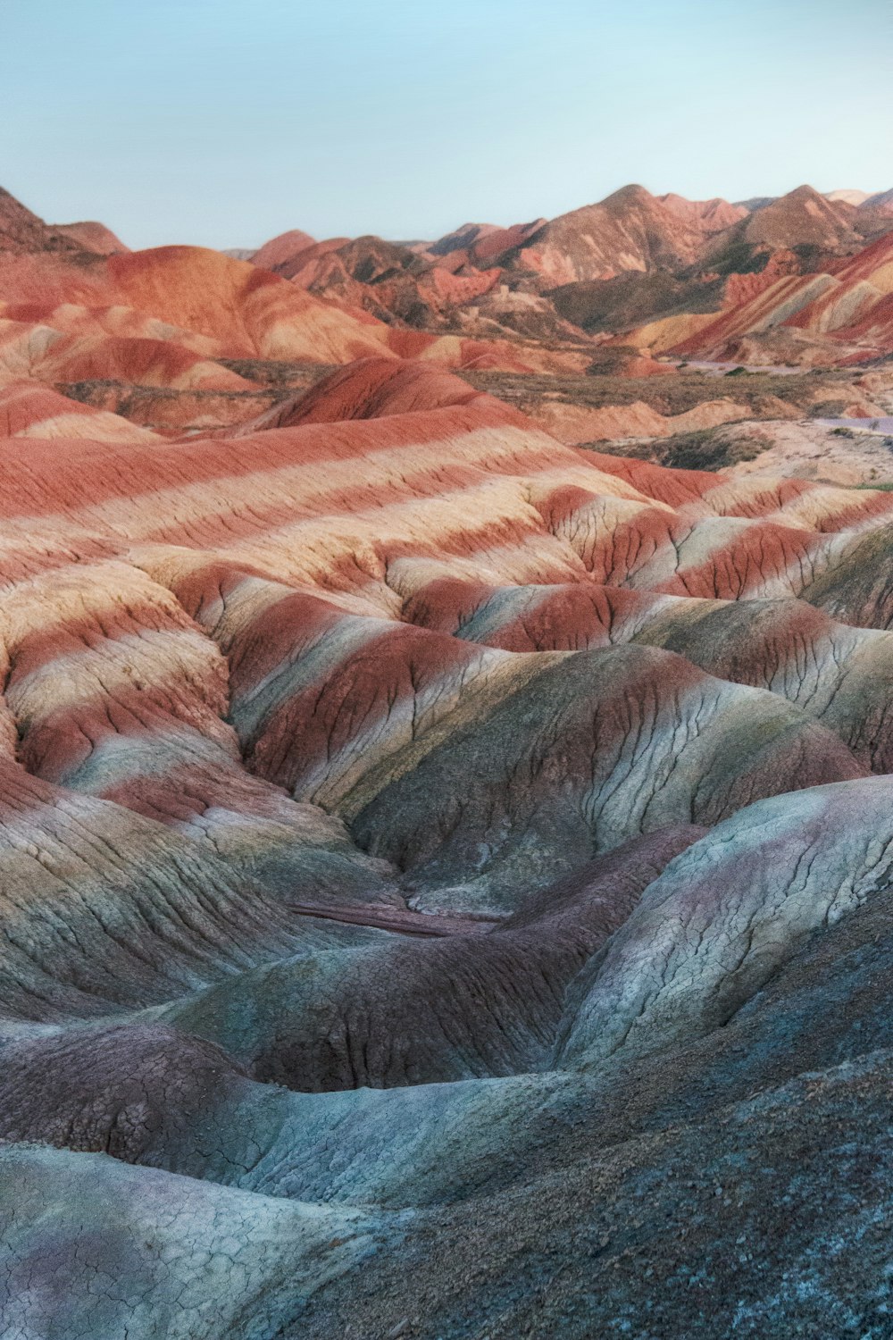 brown and gray rock formation