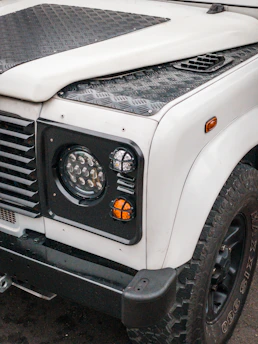 Close-up of a rugged buggy shell highlighting its durable texture and protective features.
