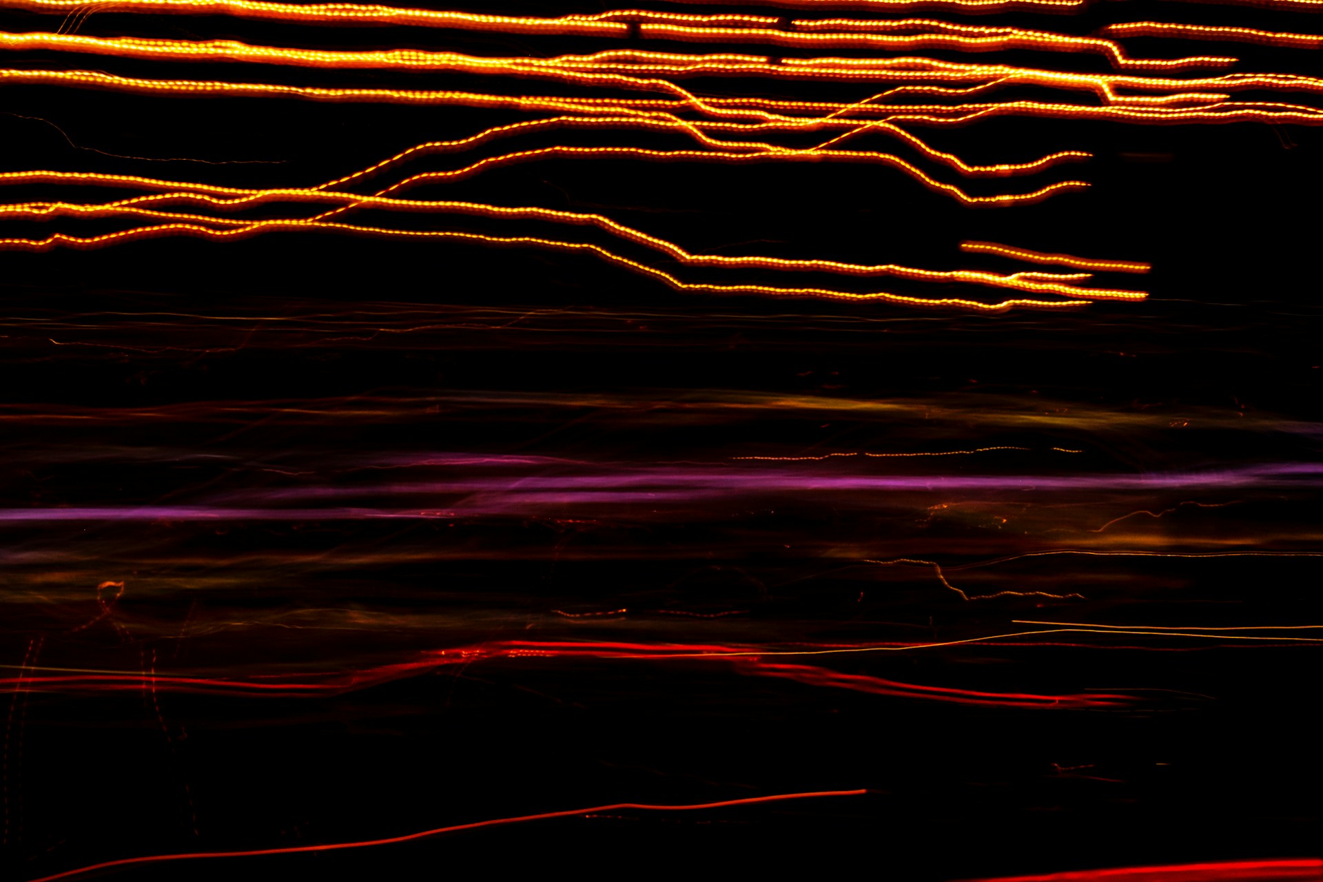 red and yellow abstract painting