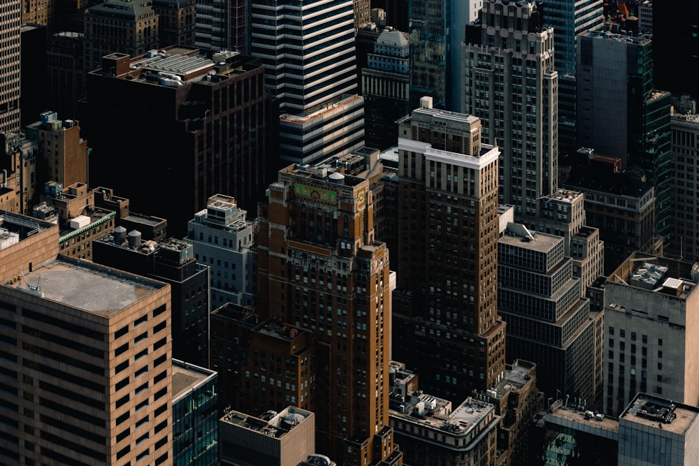 high rise buildings during daytime