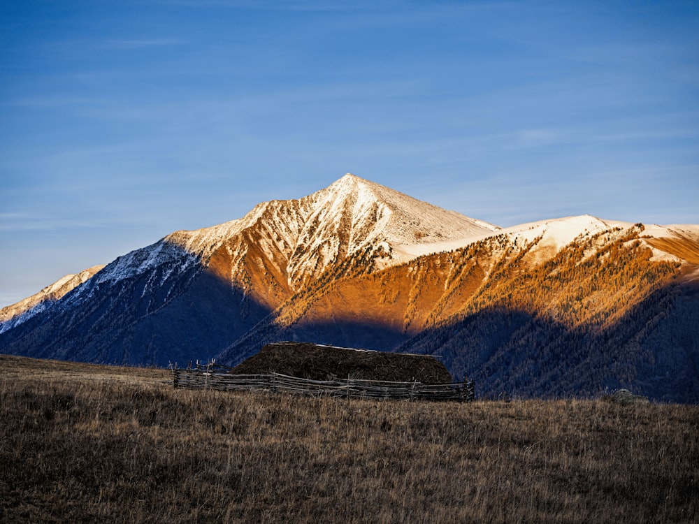 brown and white mountain under blue sky during daytime