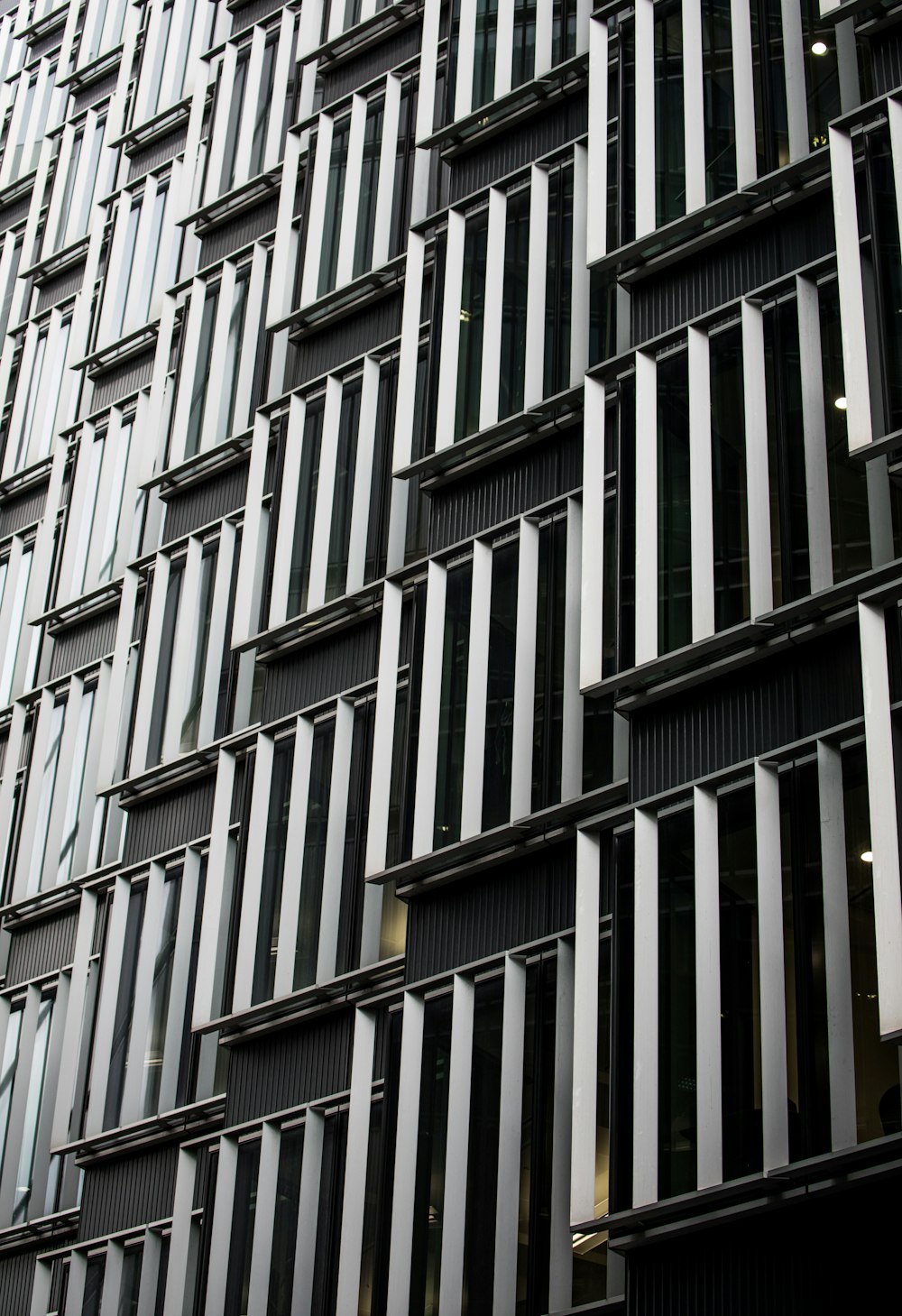 white and black concrete building