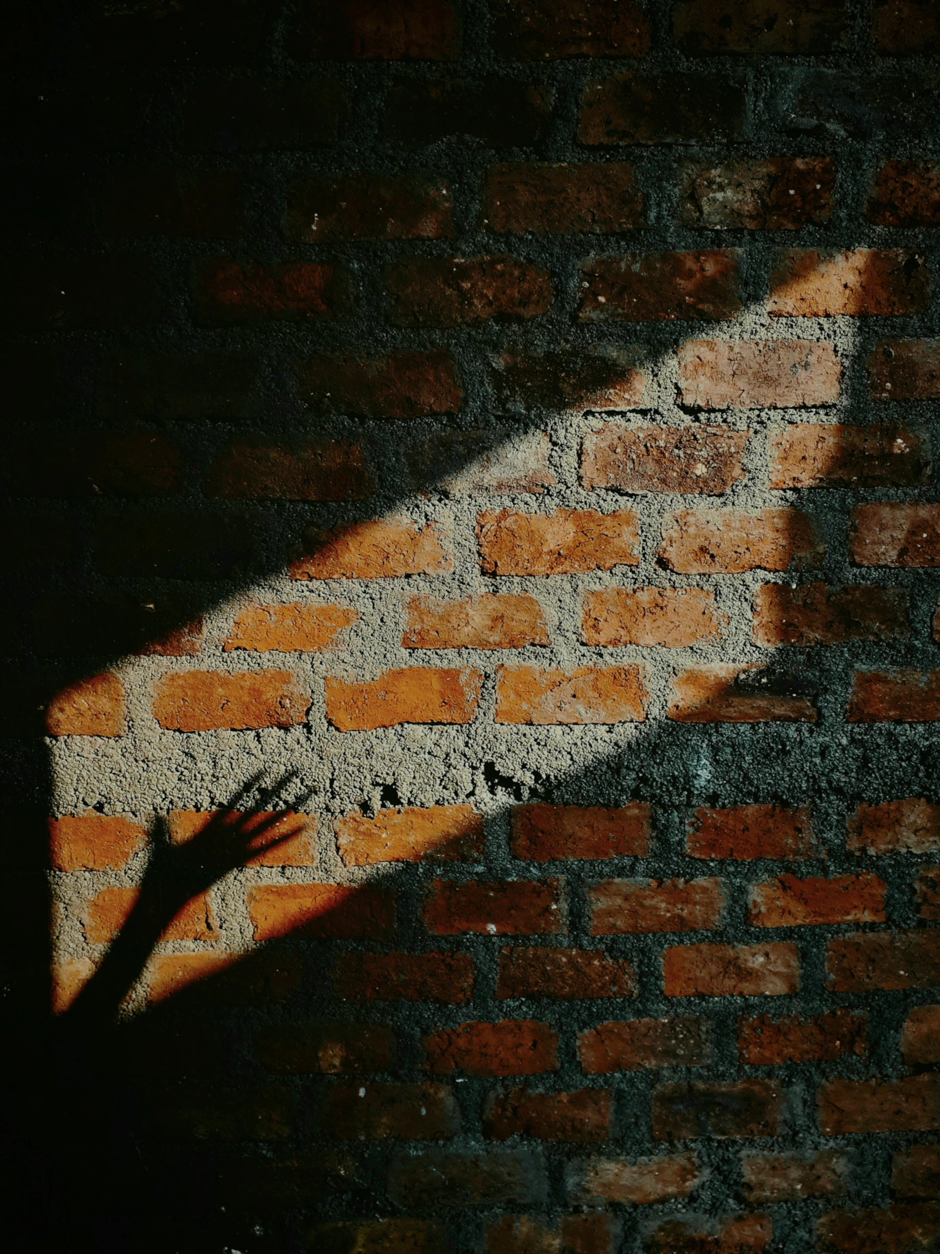 brown and black brick wall
