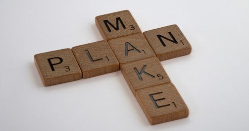 brown wooden blocks on white surface