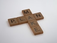 brown wooden blocks on white surface