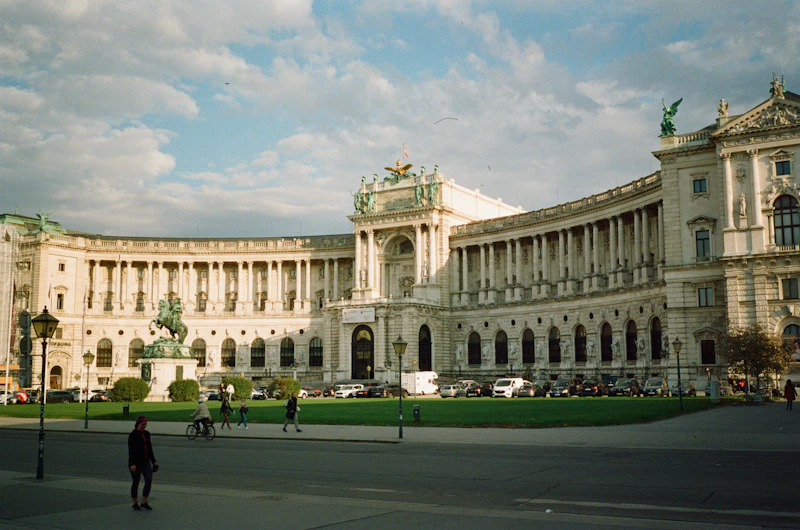 Hofburg palace in Vienna, Austria