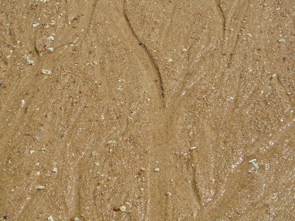 brown sand with brown sand
