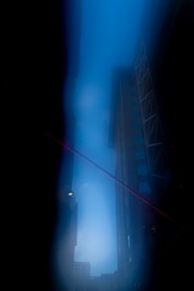 A striking photo showing a vibrant cityscape where the buildings extend beyond the frame edges, emphasizing the 'off the edge' concept.