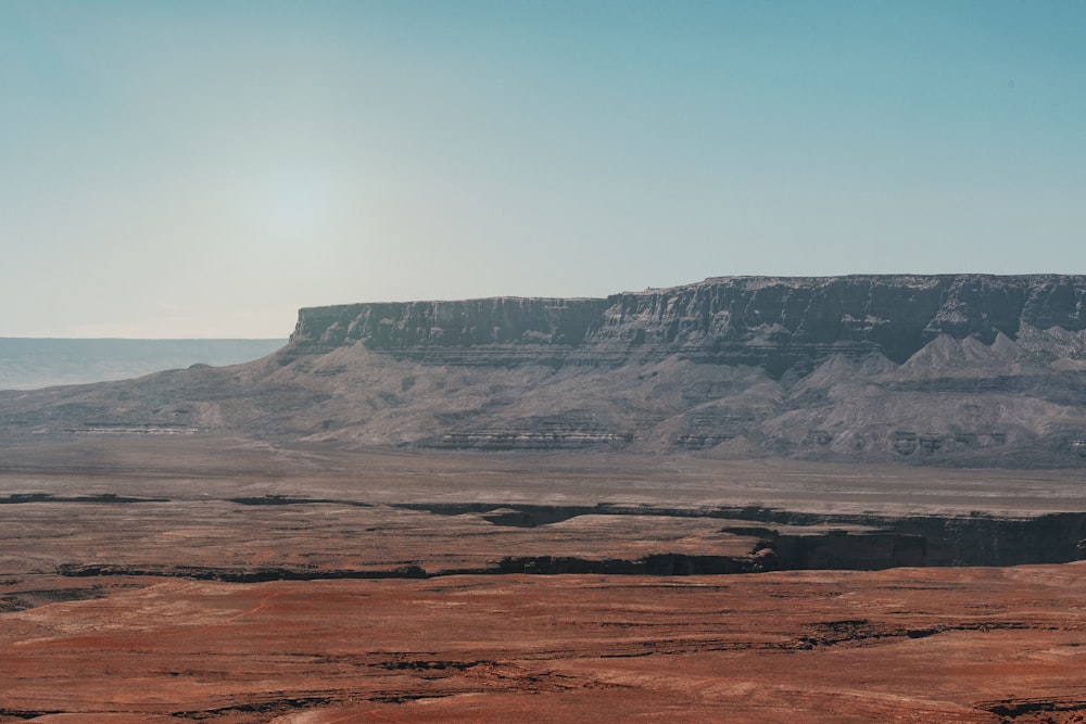 brown and green mountain under blue sky during daytime