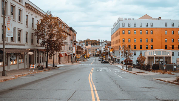 A view of Bangor, ME