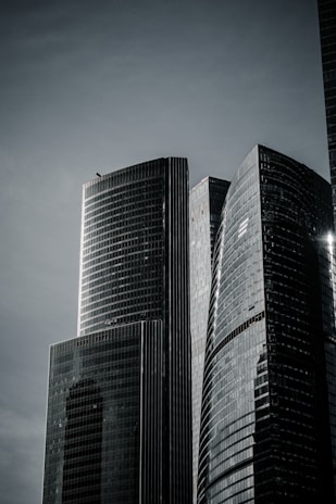 black and gray high rise building