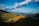 Aerial view of a scenic landscape with a drone.