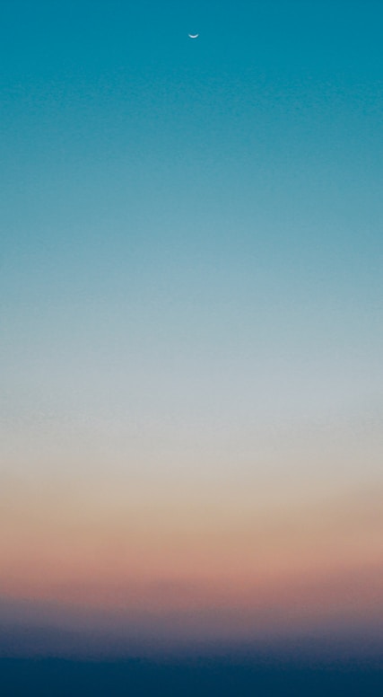blue sky and white clouds