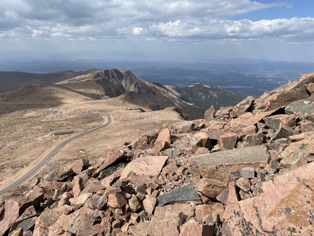 brown rocky mountain under blue sky during daytime