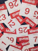 red and white number 8