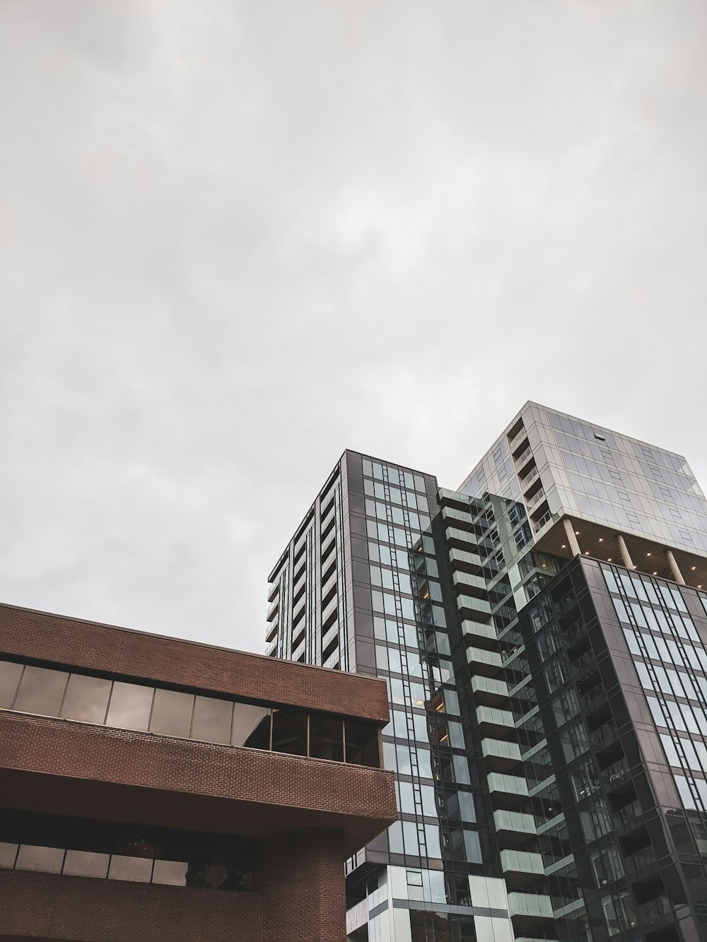 brown and white concrete building