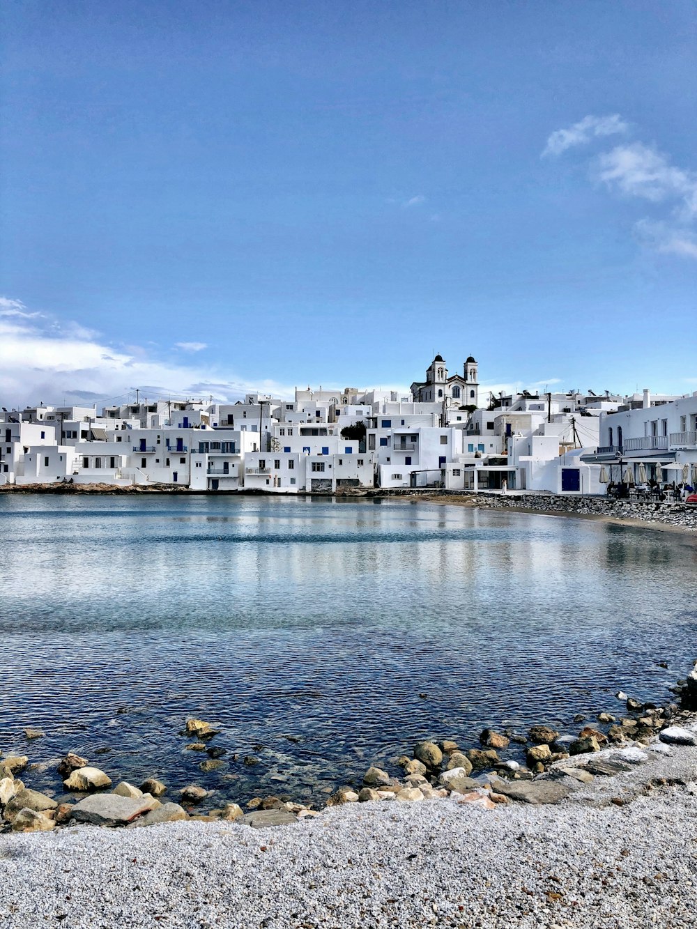 white concrete building near body of water during daytime