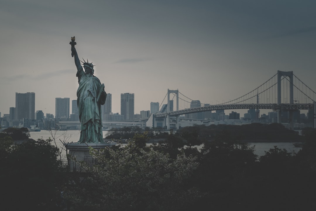 statue of liberty new york city, Statue of Liberty on Odaiba Island.