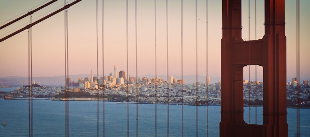 city skyline across body of water during daytime