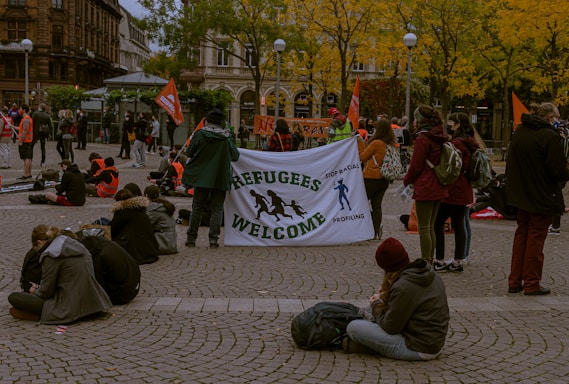 people gathering on street during daytime