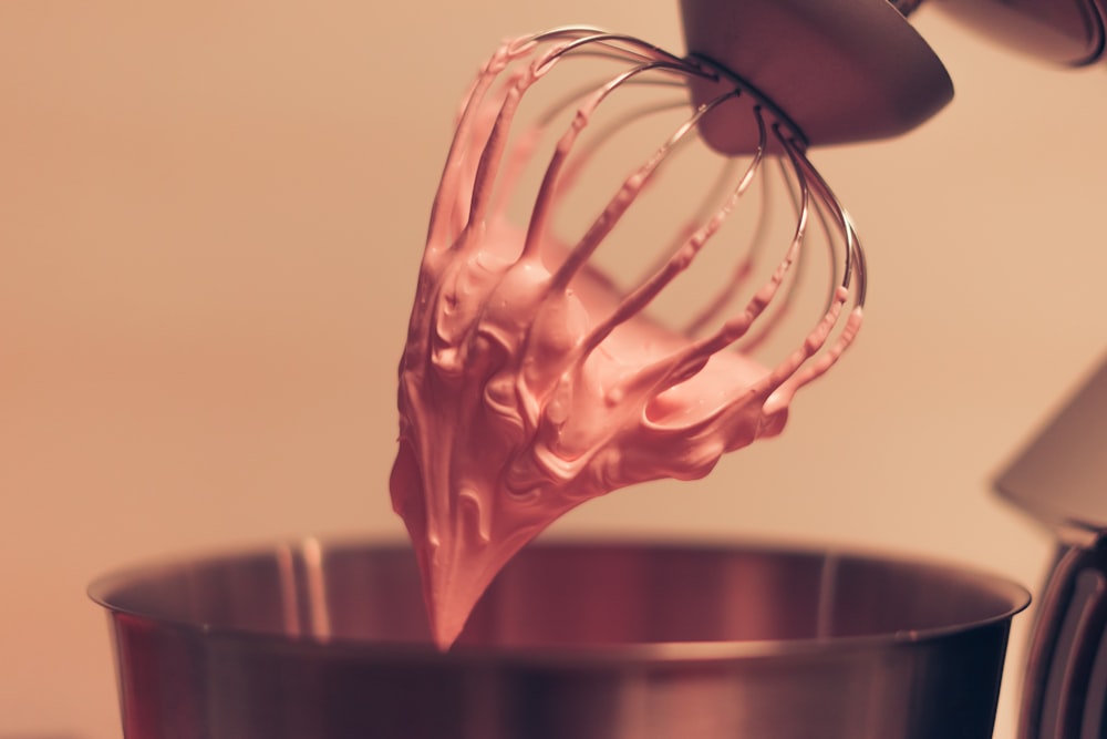 pink heart balloon in close up photography