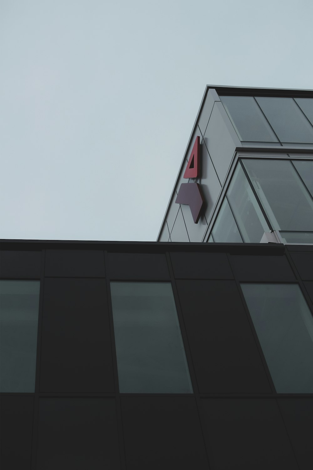 black and white concrete building