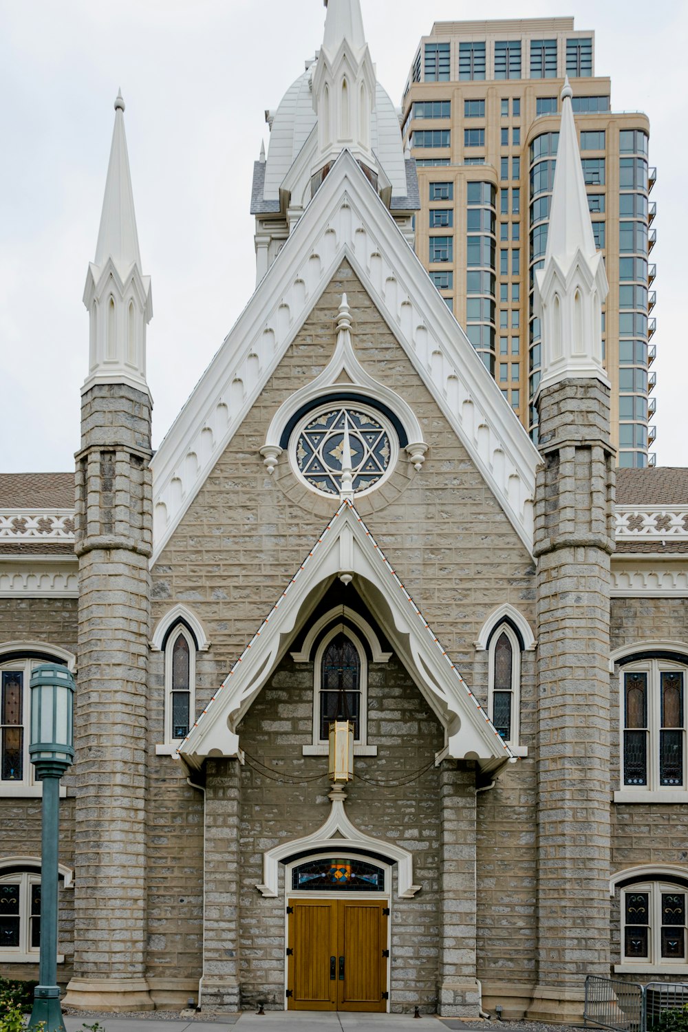 brown and black concrete building