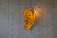 yellow and white heart shaped decor