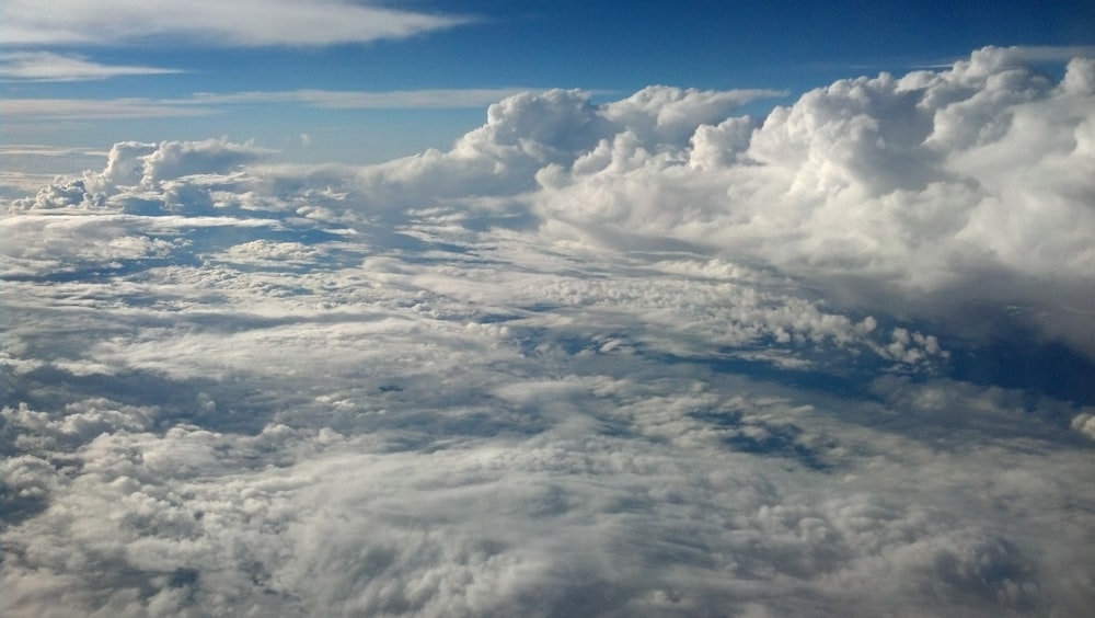 white clouds and blue sky during daytime