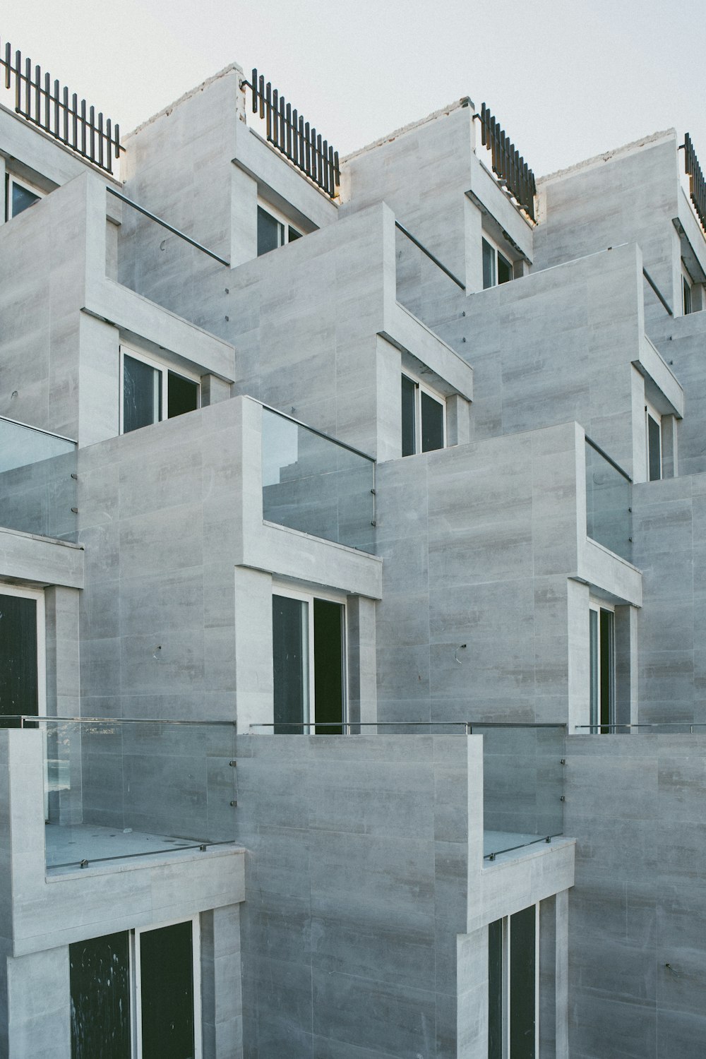 white and gray concrete building