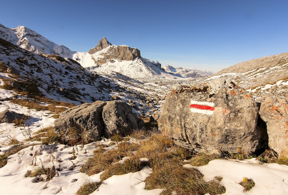 brown and white mountains under blue sky during daytime