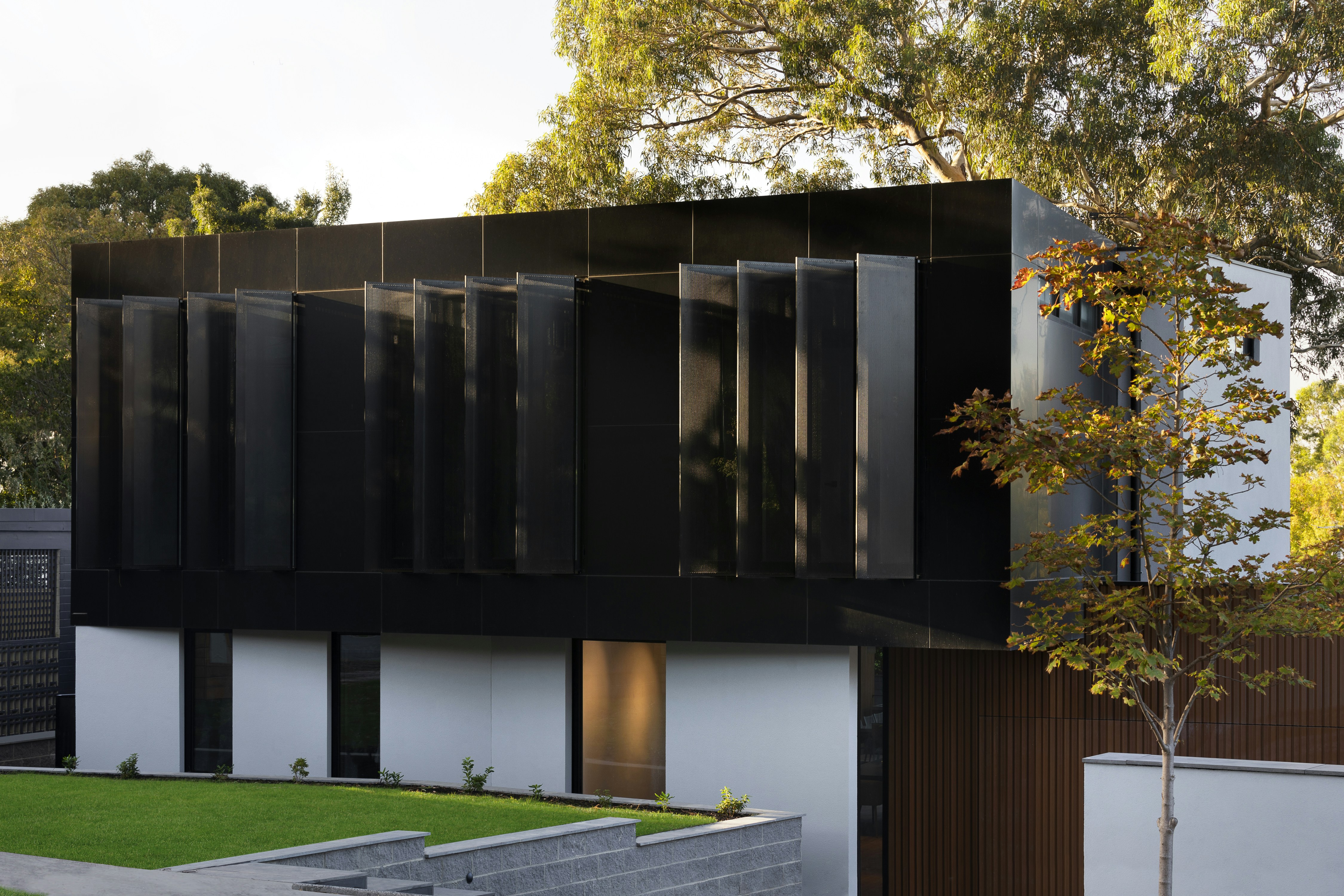 black and brown wooden building