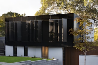 black and brown wooden building
