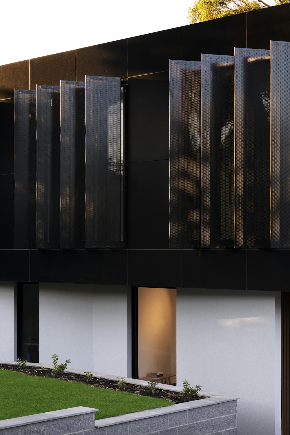 black wooden wall during daytime