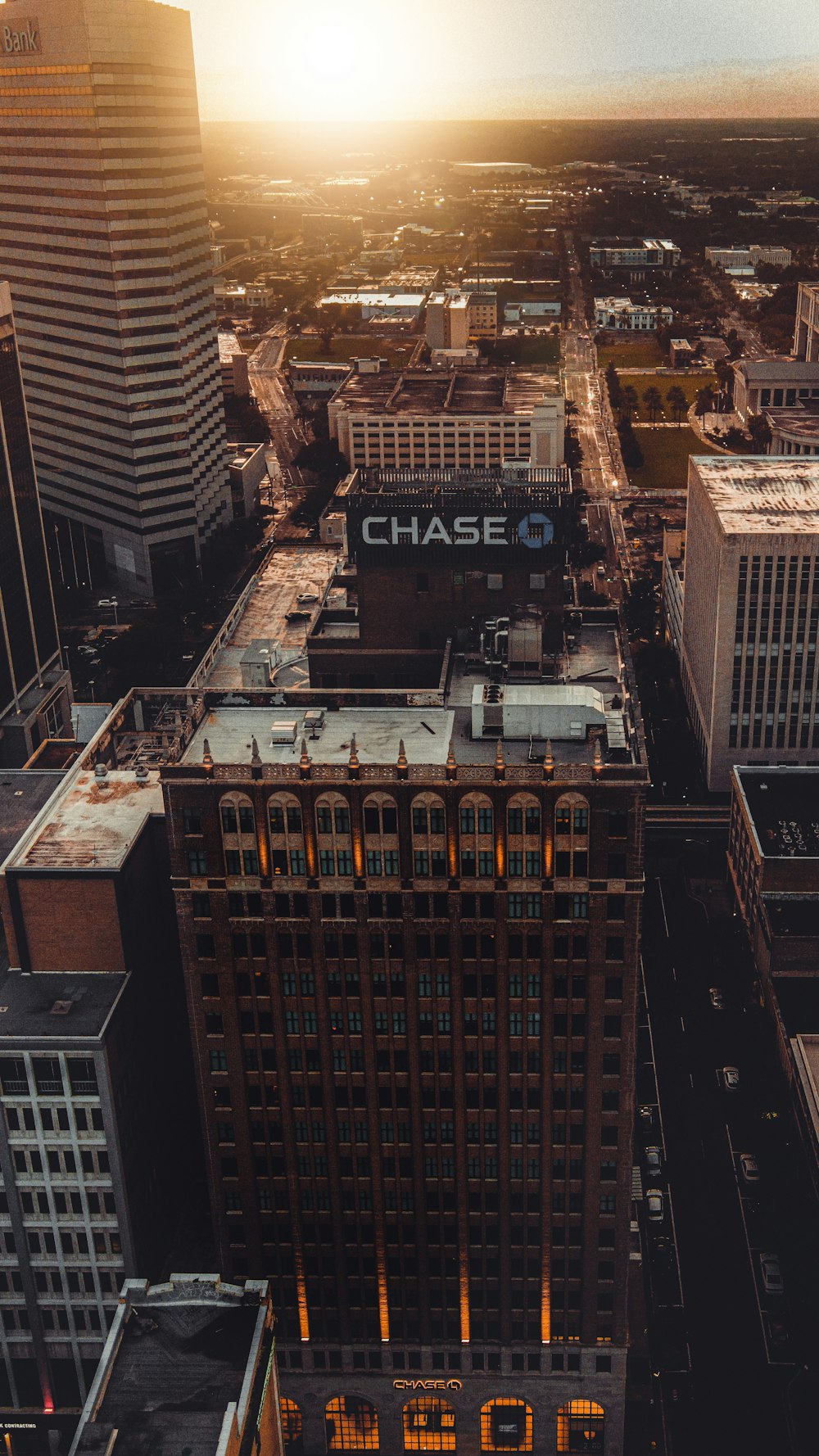 aerial view of city buildings during daytime