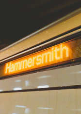 black and yellow led light