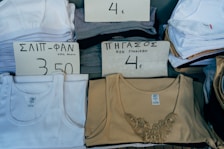 white crew neck t-shirt