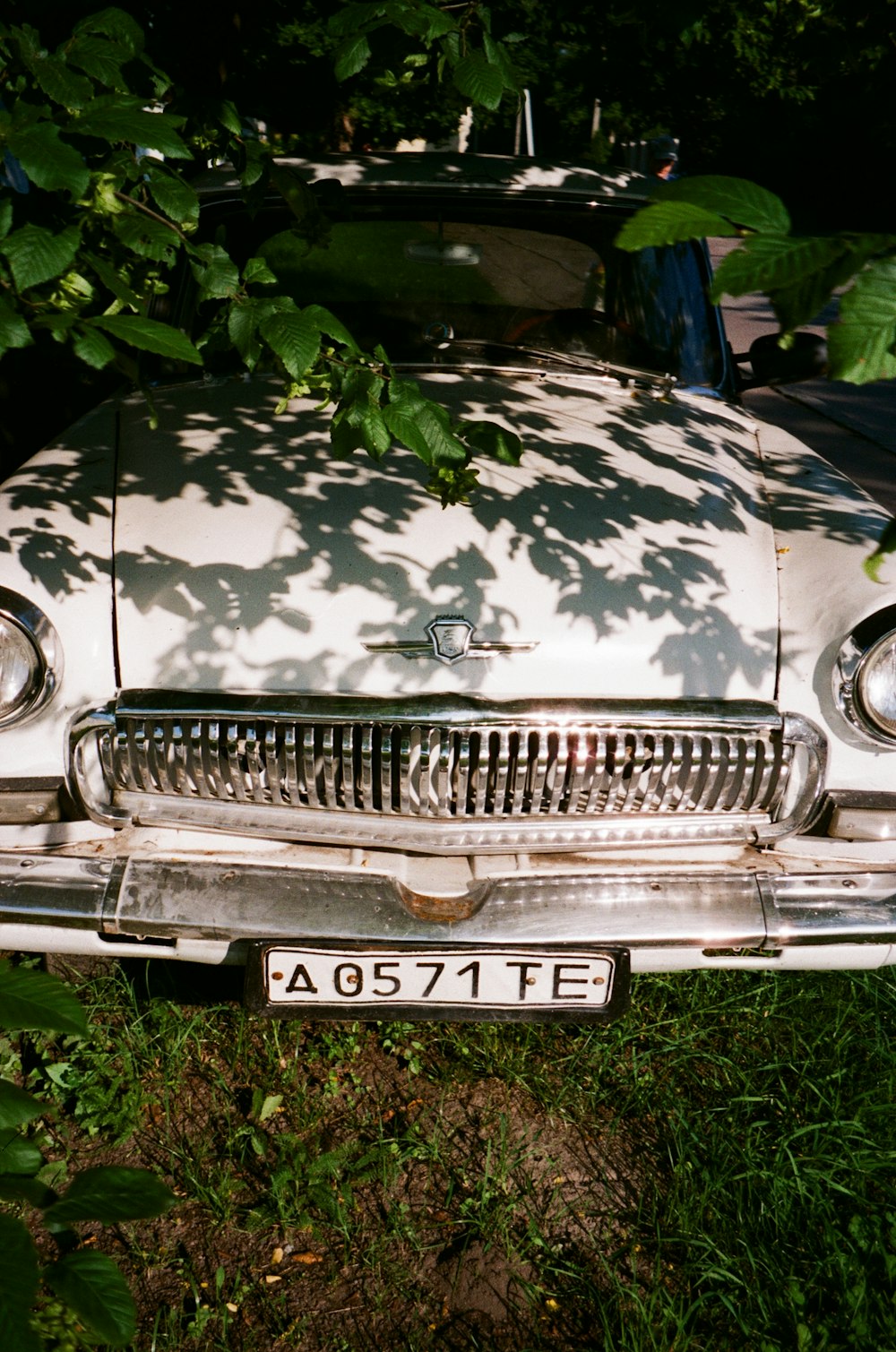 silver mercedes benz car on green grass field