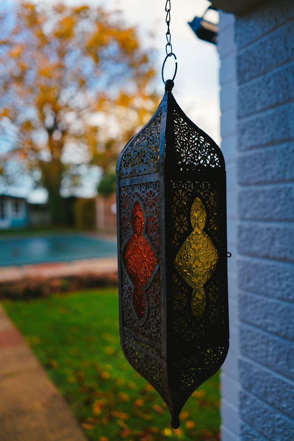 black and gold cross pendant