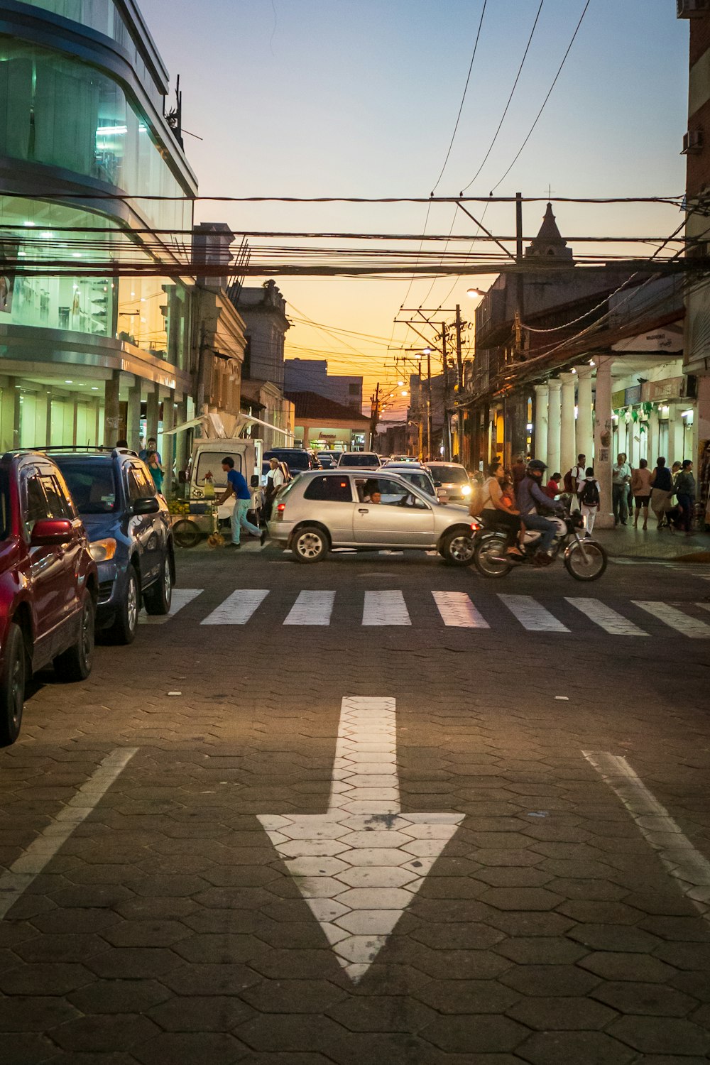 cars parked on the side of the road during daytime