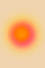 yellow and orange sun illustration