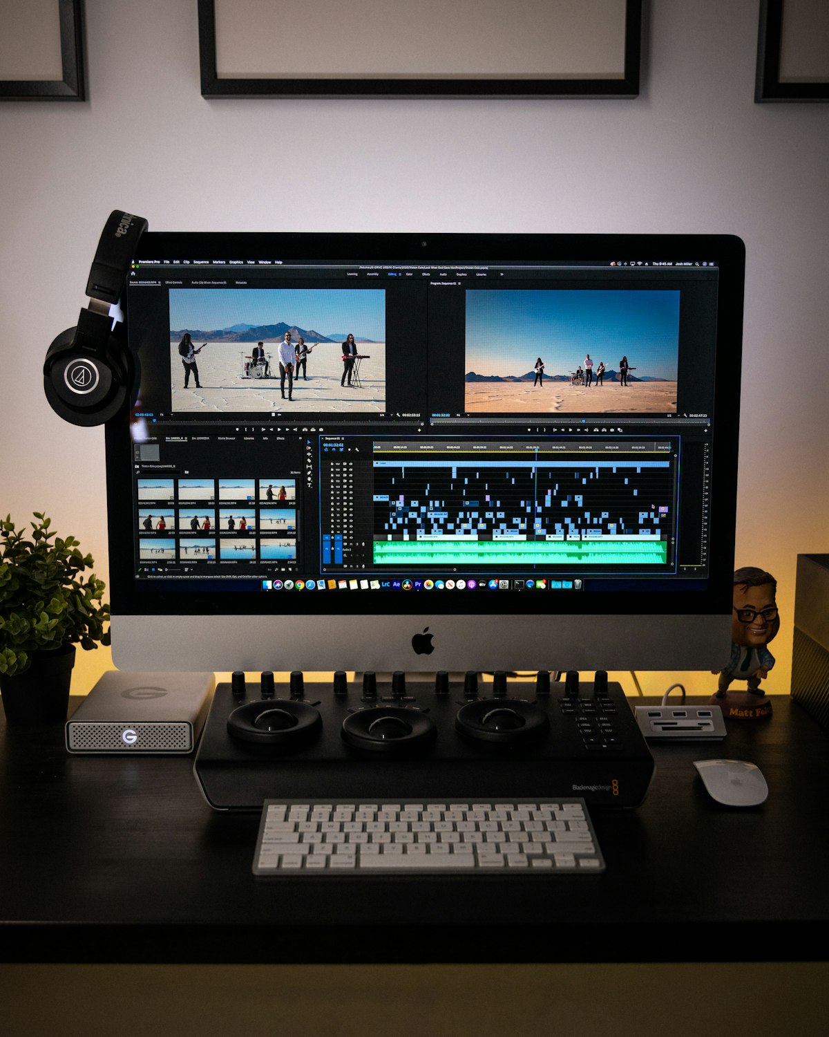 Video editor getting started with AI editing software for YouTube