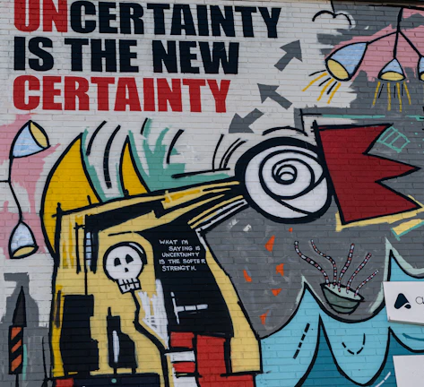 a mural painted on the side of a building