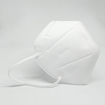 white round plastic container on white table