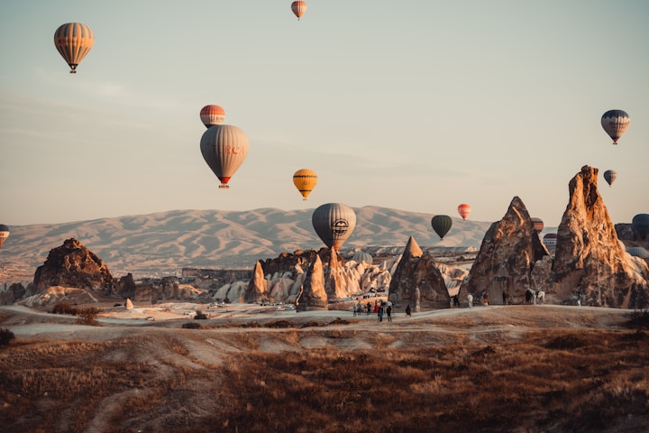 cappadocia hot air balloon: turkey itinerary 7 days